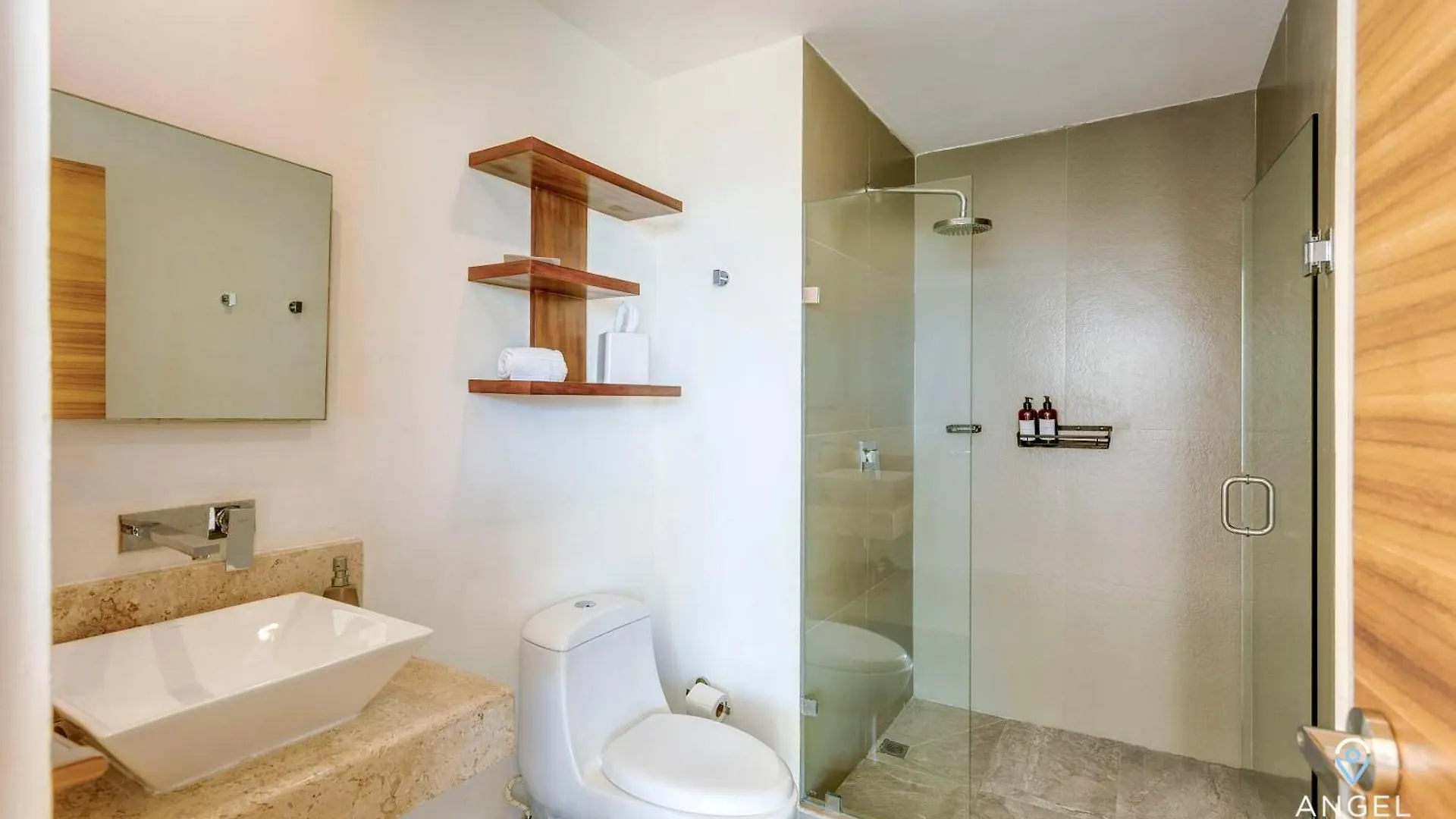 Apartment Tranquil Oceanview Studio Rooftop Pool Gym W&D Playa del Carmen